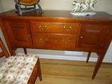 Tom Seely Solid Cherry Side board measures 52"L X 16" Deep X 38" Tall