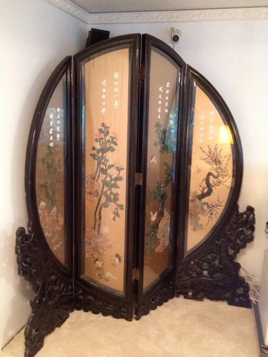 Lovely Chinese Jade Screen