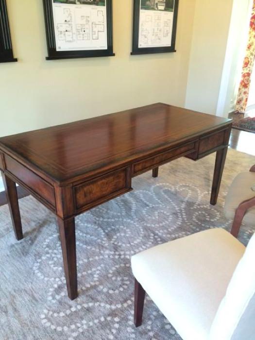 Hooker Furniture writing desk with inlay
