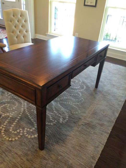 Hooker Furniture writing desk with inlay
