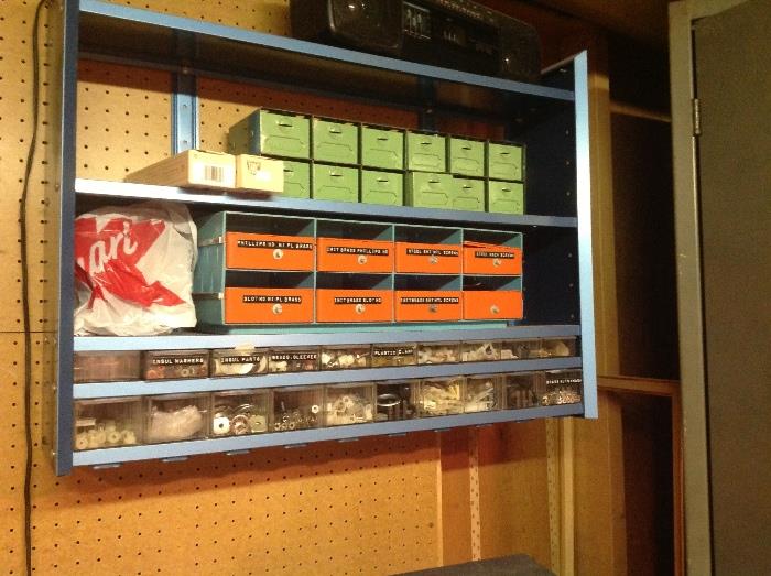 Nut box vintage cabinet
