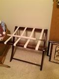 suitcase rack