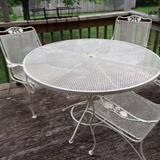 Patio table with 4 chairs