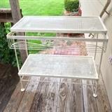 matching serving cart
