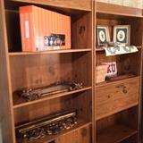 set of 2 bookshelves