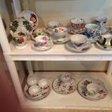 collectible cups & saucers