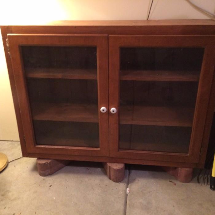 glass front cabinet