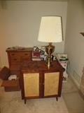 Small Cabinet & Table Lamp
