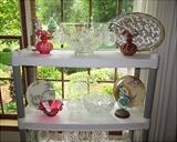 Some Glassware, A Punch Bowl, Fenton, EAPG & More