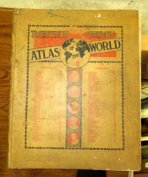 1920's World Atlas