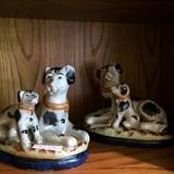        Darling  Staffordshire-style dogs