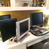     Monitors, keyboards, and other electronics