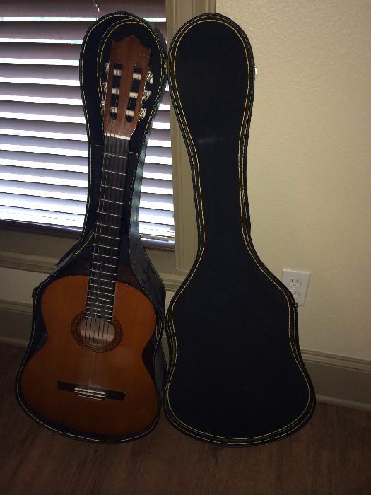            One of two guitars (has case)