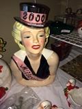       2000 Marilyn Monroe cookie jar