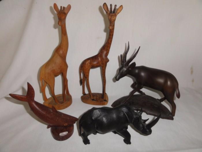 022 - Animal Wood Carvings II
