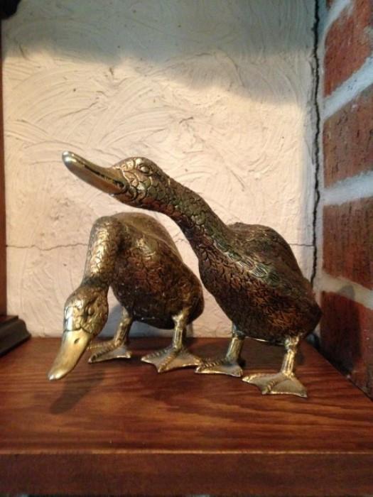 GUCCI Brass Ducks/Geese