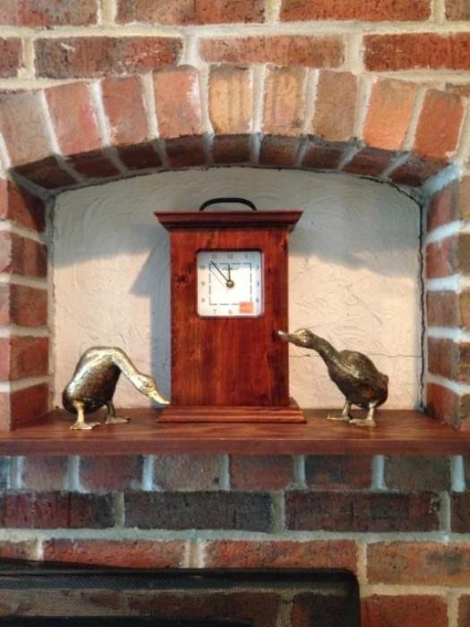 Clock and Gucci Ducks