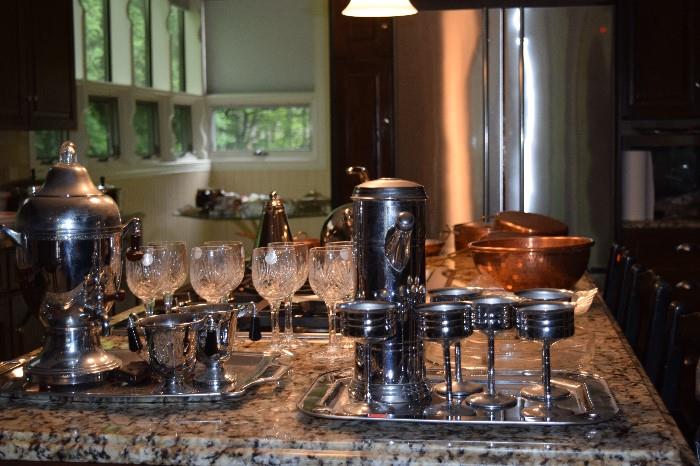 Stemware and Coffee Set and Drink Set