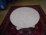 round marble top table