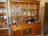 Large wood hutch