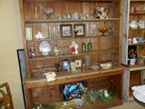 Large wood hutch