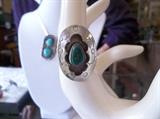 Turquoise sterling ring