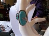 Turquoise sterling ring