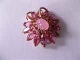pink rhinestone pin
