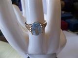 light blue topaz ring