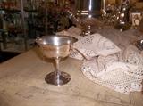 silver plate goblet