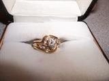 diamond and 14 karat gold ring (item not kept on property.  Shown by appointment only)