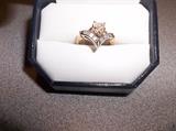diamond and 14 karat gold ring (item not kept on property.  Shown by appointment only)