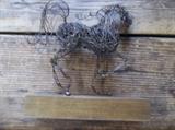 Wire art horse