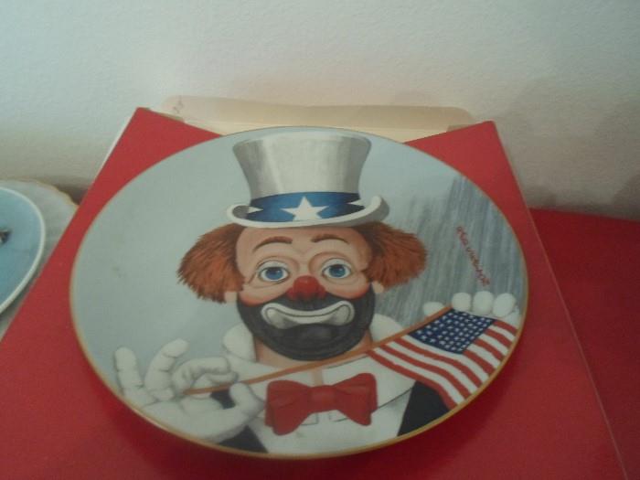 Red Skelton Plate - "The Pledge"