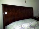Mahogany Sleigh Bed