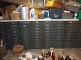Artists storage drawers. 4 separate units.