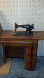 antique Singer sewing machine