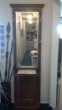 antique hall stand with marble top