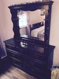 Additional Bedroom Set for sale.  Dresser with Mirror Very Nice condition $150.00