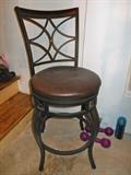 One of two barstools