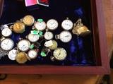 Nice collection of varied pocket watches, regardless of what they are marked, we are letting them go for $35-$40!!!! Wow