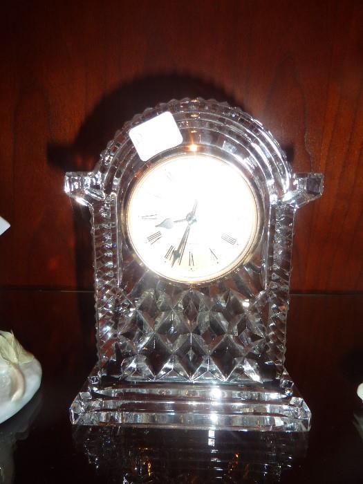 Waterford table clock