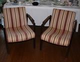 Pr. Edward Wormley period Arm Chairs