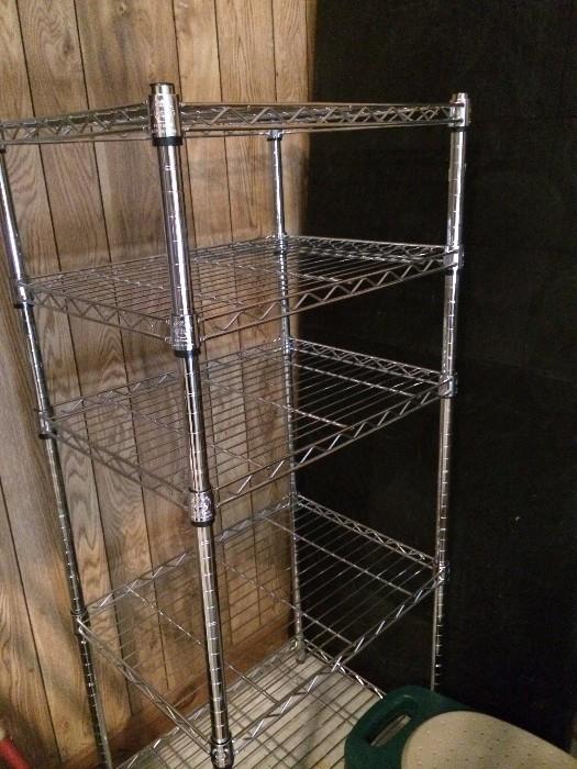          Five shelf rack