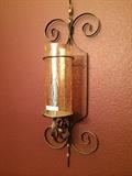       One of two matching wall sconces