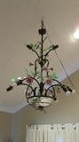 Vintage Floral Motif Chandelier