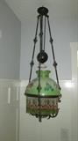 Antique Hanging Lamp with Beautiful bead work