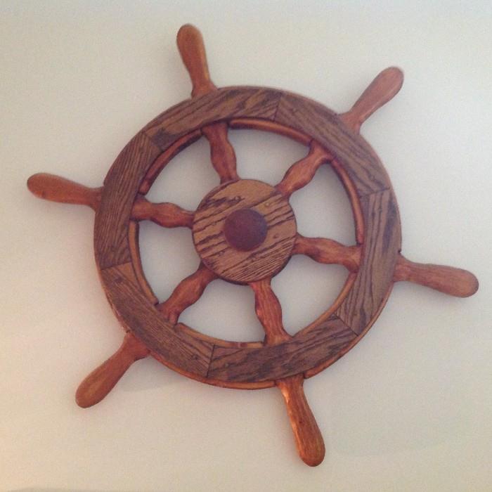 Decorative Shipwheel $ 40.00