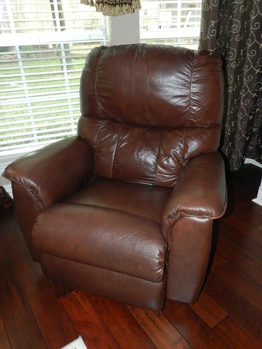Leather Recliner - excellent condition