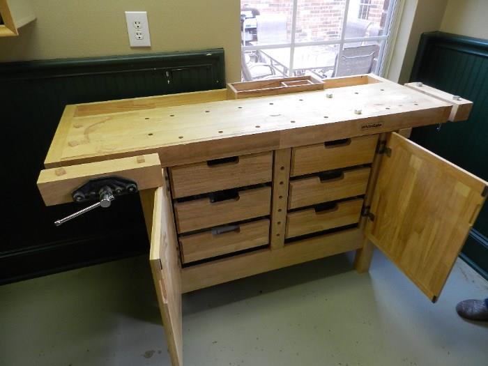Woodworker's Dream workbench - Make this Father's Day the best for your dad!!!